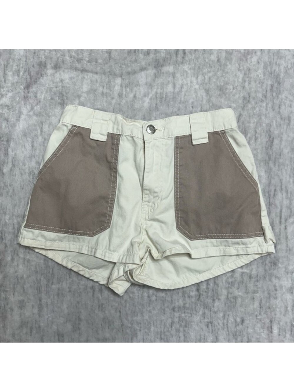 Bluenotes Super High Rise Colour Block Carpenter Shorts